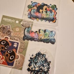 Pokemon Center SHIBUYA Graffiti Sticker Set Animal Crossing Travel Sticker